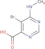 5-Bromo-6-(methylamino)pyrimidine-4-carboxylic acid