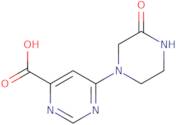 6-(3-Oxopiperazin-1-yl)pyrimidine-4-carboxylic acid