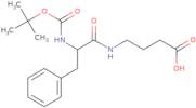 4-(2-{[(tert-Butoxy)carbonyl]amino}-3-phenylpropanamido)butanoic acid