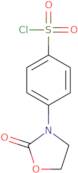 4-(2-Oxo-1,3-oxazolidin-3-yl)benzene-1-sulfonyl chloride