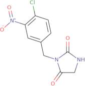 3-[(4-Chloro-3-nitrophenyl)methyl]imidazolidine-2,4-dione