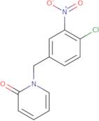 1-[(4-Chloro-3-nitrophenyl)methyl]-1,2-dihydropyridin-2-one