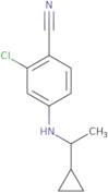 2-Chloro-4-(1-cyclopropylethylamino)benzonitrile