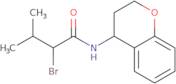 2-Bromo-N-(3,4-dihydro-2H-1-benzopyran-4-yl)-3-methylbutanamide
