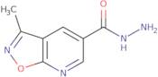 3-Methyl-[1,2]oxazolo[5,4-b]pyridine-5-carbohydrazide