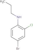 4-Bromo-2-chloro-N-propylaniline