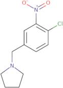 1-[(4-Chloro-3-nitrophenyl)methyl]pyrrolidine
