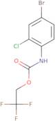 2,2,2-Trifluoroethyl N-(4-bromo-2-chlorophenyl)carbamate