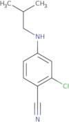 2-Chloro-4-[(2-methylpropyl)amino]benzonitrile