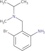 3-Bromo-2-[[methyl(propan-2-yl)amino]methyl]aniline