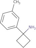 1-(3-Methylphenyl)cyclobutan-1-amine
