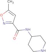 5-Methyl-N-(piperidin-4-yl)-1,2-oxazole-3-carboxamide
