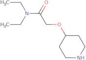 N,N-Diethyl-2-piperidin-4-yloxyacetamide