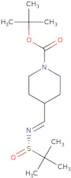 (S,E)-tert-butyl 4-tert-butylsulfinyl)imino)methyl)piperidine-1-carboxylate