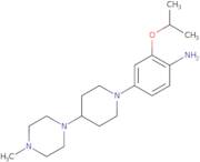 4-[4-(4-Methylpiperazin-1-yl)piperidin-1-yl]-2-propan-2-yloxyaniline