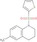 2-((6-methyl-1,2,3,4-tetrahydroquinolyl)sulfonyl)thiophene