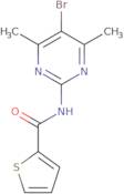 N-(5-bromo-4,6-dimethylpyrimidin-2-yl)-2-thienylformamide