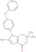 2,6,6-trimethyl-1-(4-phenoxyphenyl)-5,6,7-trihydroindol-4-one