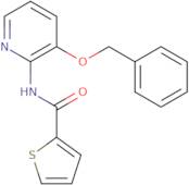 N-(3-(benzyloxy)(2-pyridyl))-2-thienylformamide