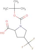 (2R,4R)-1-(Tert-Butoxycarbonyl)-4-(Trifluoromethyl)Pyrrolidine-2-Carboxylic Acid