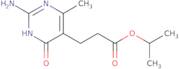 Isopropyl 3-(2-amino-4-hydroxy-6-methyl-5-pyrimidinyl)propanoate