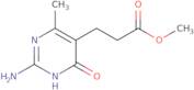 Methyl 3-(2-amino-4-hydroxy-6-methyl-5-pyrimidinyl)propanoate