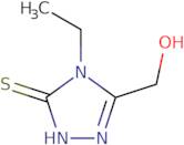 (4-Ethyl-5-sulfanyl-4H-1,2,4-triazol-3-yl)methanol