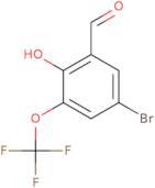 5-Bromo-2-hydroxy-3-(trifluoromethoxy)benzaldehyde