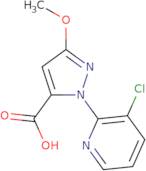 1-(3-Chloropyridin-2-yl)-3-methoxy-1H-pyrazole-5-carboxylic acid