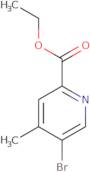 Ethyl 5-bromo-4-methylpyridine-2-carboxylate