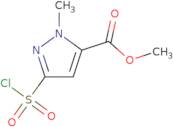 Methyl 3-(chlorosulfonyl)-1-methyl-1H-pyrazole-5-carboxylate