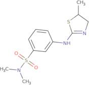 N,N-Dimethyl-3-[(5-methyl-4,5-dihydro-1,3-thiazol-2-yl)amino]benzene-1-sulfonamide