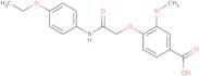 4-{[(4-Ethoxyphenyl)carbamoyl]methoxy}-3-methoxybenzoic acid