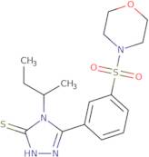 4-Sec-butyl-5-[3-(morpholine-4-sulfonyl)-phenyl]-4H-[1,2,4]triazole-3-thiol