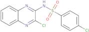 4-Chloro-N-(3-chloroquinoxalin-2-yl)benzene-1-sulfonamide