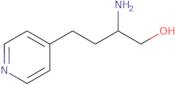 2-Amino-4-(pyridin-4-yl)butan-1-ol