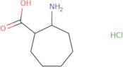 (1S,2R)-2-Aminocycloheptanecarboxylic acid hydrochloride