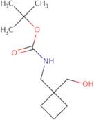 tert-Butyl N-{[1-(hydroxymethyl)cyclobutyl]methyl}carbamate