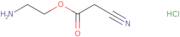 2-Aminoethyl 2-cyanoacetate hydrochloride