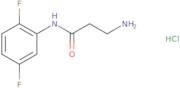 N1-(2,5-Difluorophenyl)-β-alaninamide hydrochloride