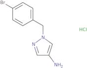 1-[(4-Bromophenyl)methyl]-1H-pyrazol-4-amine hydrochloride