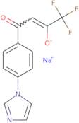 Sodium 1,1,1-trifluoro-4-[4-(1H-imidazol-1-yl)phenyl]-4-oxobut-2-en-2-olate