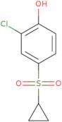 2-Chloro-4-(cyclopropylsulfonyl)phenol