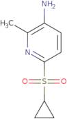 6-(Cyclopropylsulfonyl)-2-methylpyridin-3-amine