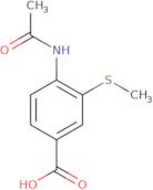 4-Acetamido-3-(methylsulfanyl)benzoic acid