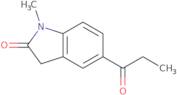 1-Methyl-5-propanoyl-2,3-dihydro-1H-indol-2-one