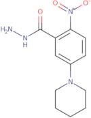 2-Nitro-5-piperidinobenzenecarbohydrazide