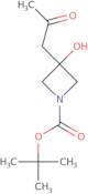 tert-Butyl 3-hydroxy-3-(2-oxopropyl)azetidine-1-carboxylate