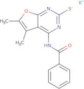 Potassium {4-benzamido-5,6-dimethylfuro[2,3-d]pyrimidin-2-yl}sulfanide