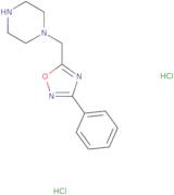 1-[(3-Phenyl-1,2,4-oxadiazol-5-yl)methyl]piperazine dihydrochloride